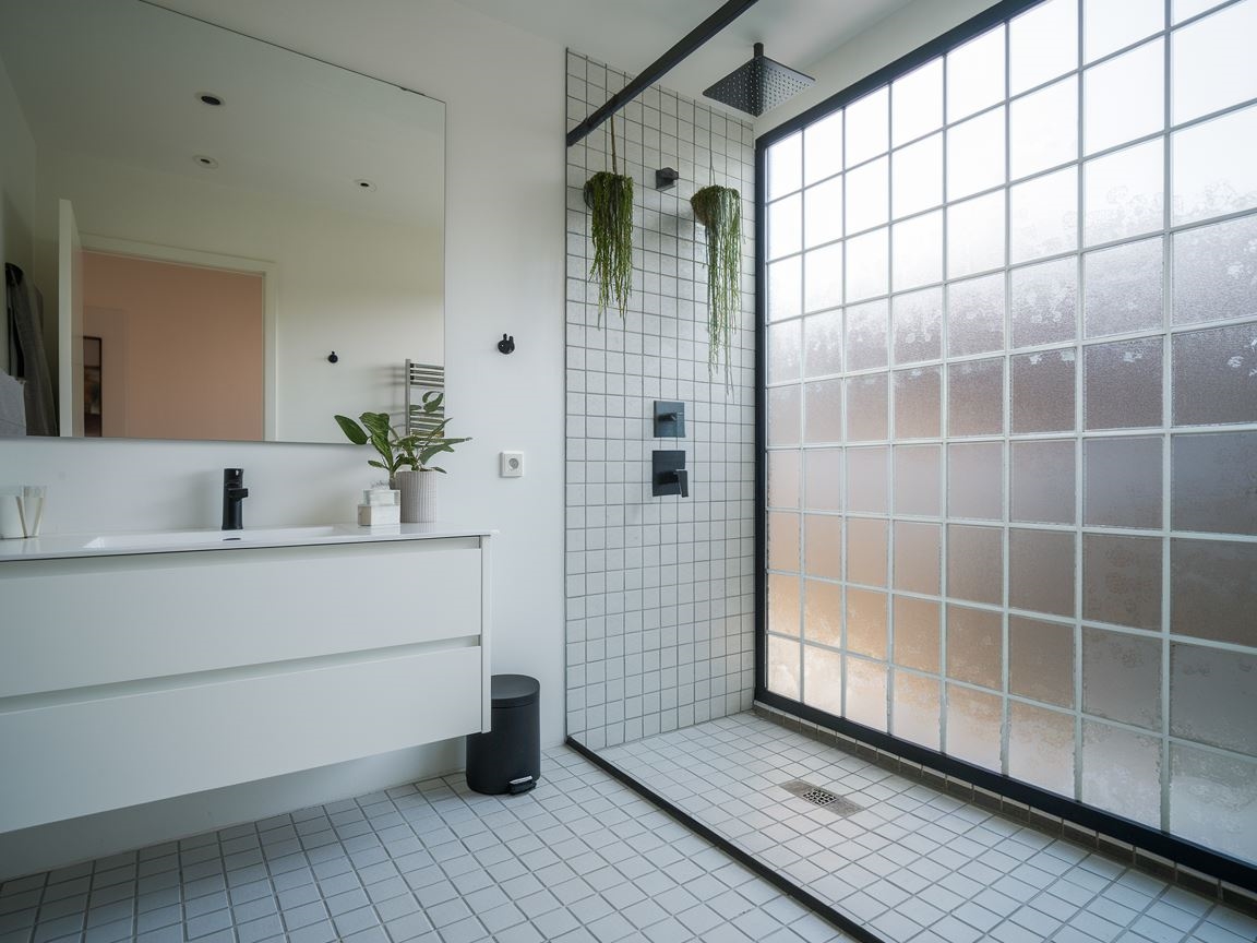 Nowoczesne wzory okien prysznicowych